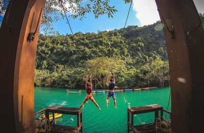 Quảng Bình là điểm chơi zipline hàng đầu châu Á