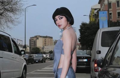 Châu Bùi mặc hở dự show Prada