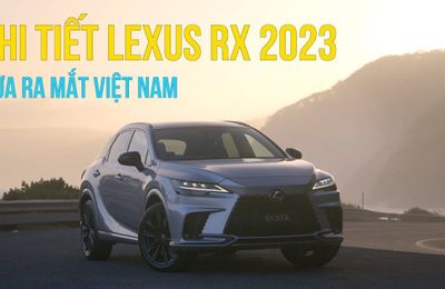 Lexus RX 2023 ra mắt Việt Nam giá từ 3,43 tỷ: Đối thủ "nặng ký" của Mercedes Benz GLE và BMW X5
