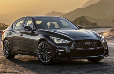 Infiniti Q50 Black Opal Edition 2023 ra mắt với màu sơn thay đổi