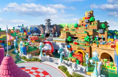 Trải nghiệm tại công viên giải trí Super Nintendo World đầu tiên ở Bắc Mỹ