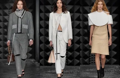 Louis Vuitton Thu Đông 2023 - Phong cách Pháp trên váy áo Thu Đông