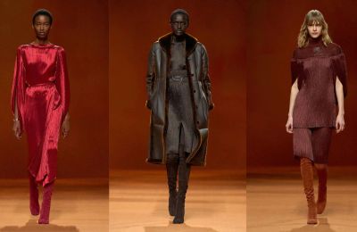 BST Hermès Thu Đông 2023 nguồn cảm hứng từ tóc