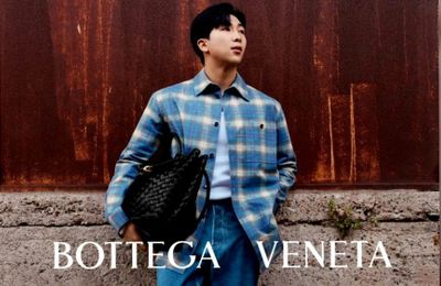 Trưởng nhóm BTS - RM đại sứ mới Bottega Veneta ra mắt truyền thông