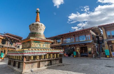 Nét ấn tượng tại thành cổ Dukezong mang nền văn hóa Tây Tạng