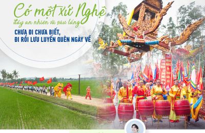 Có một xứ Nghệ đầy an nhiên và sâu lắng