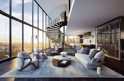 Căn hộ penthouse – Đẳng cấp sống đắt giá dành cho giới doanh nhân trẻ