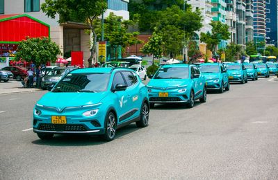 Chính thức vận hành Taxi Xanh SM tại Đà Nẵng