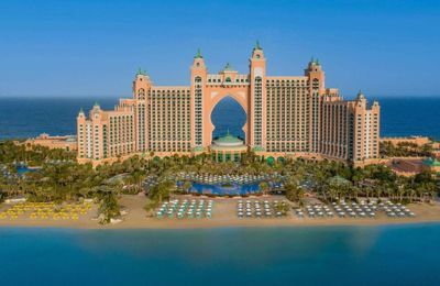 Chiêm ngưỡng toàn cảnh đảo cọ Palm Jumeirah tại Atlantis The Palm Dubai