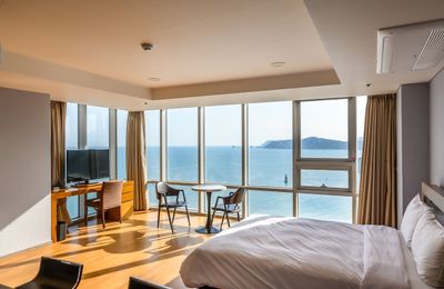 Kỳ nghỉ bên bờ biển xinh đẹp tại Haeundae Seacloud Residence Busan