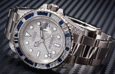 Review đồng hồ Rolex GMT-Master II 116759SA Nạm Kim Cương