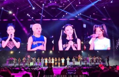Khoảnh khắc đáng nhớ đêm đầu thuộc tour diễn Born Pink tại Việt Nam