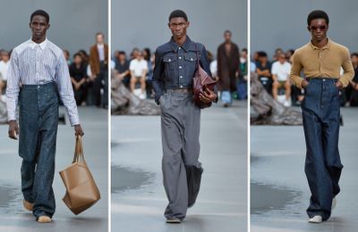 Loewe Menswear Xuân Hè 2024 tôn vinh những dáng hình thời trang