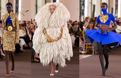 Schiaparelli Haute Couture Thu Đông 2023 - Những khoảnh khắc ấn tượng