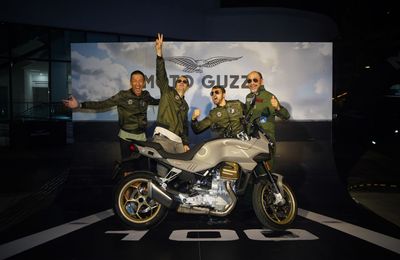 Ra mắt Moto Guzzi V100 Mandello tại khu vực Châu Á Thái Bình Dương
