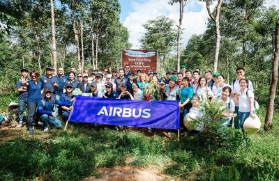 Tập đoàn Airbus triển khai Dự án Rừng Cộng đồng tại Việt Nam