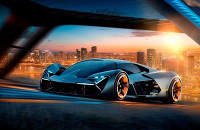 Giới thiệu chiếc siêu xe điện Lamborghini Lanzador thế hệ thứ 4