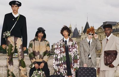 Louis Vuitton nam Xuân Hè 2024 với những bộ suits quý ông hoàn hảo