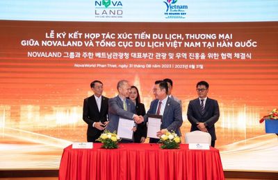 Đẩy mạnh xúc tiến du lịch – thương mại, Novaland Group ký kết hợp tác với các hiệp hội, doanh nghiệp Hàn Quốc