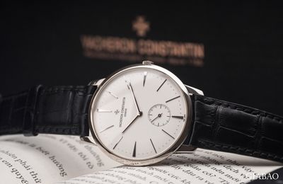 Đánh giá đồng hồ Vacheron Constantin Patrimony 42mm Vàng trắng