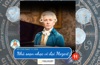 Nhà soạn nhạc vĩ đại Mozart phát huy phẩm chất nào của Số chủ đạo 11
