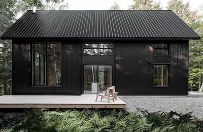 Cabin nghỉ dưỡng Grand Pic Chalet: Kiến trúc Bắc Âu trang nhã và tối giản