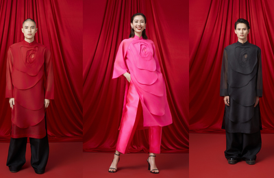 Ăn Tết sớm với những chiếc áo dài từ CAO STU, AIN, Hymaison và Season Studios