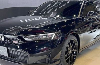 Honda Civic RS 2024 lộ diện chính thức: Mặt trước hầm hố như Type R, có thể mạnh hơn 200 mã lực, cạnh tranh Elantra N Line