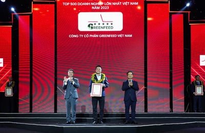 GREENFEED Việt Nam liên tiếp đạt top 5 công ty thức ăn chăn nuôi uy tín