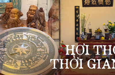 Đến biệt thự Pháp cổ tại Hà Nội học cách bày trí bàn thờ, tận tay chạm hơn 100 tác phẩm thủ công làng nghề Việt