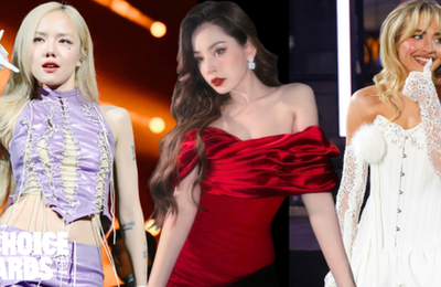 Loạt sao diện đồ local brand Việt trên các sân khấu năm mới: Sabrina Carpenter ngọt ngào, Chi Pu - Phương Ly đối lập