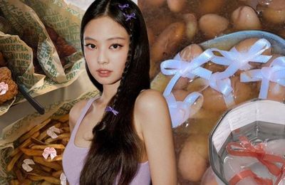 Dân tình rần rần buộc nơ vào đồ ăn, “thánh tạo trend” Jennie (BLACKPINK) bỗng chốc được xướng tên