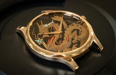 Chopard mừng Tết Nguyên Đán với nghệ thuật sơn mài Urushi và hình tượng Rồng thiêng