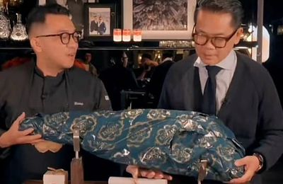 Một đặc sản giá gần 4.500 USD dùng vàng làm gia vị, Shark Hưng và Thái Công đều gây tranh cãi khi nói Việt Nam chỉ có 10 cái?