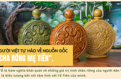 Người Việt tự hào về nguồn gốc "Cha Rồng Mẹ Tiên".