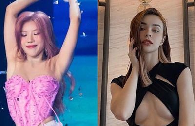 So tài hai chị đẹp trưởng nhóm