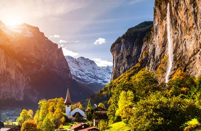 Lauterbrunnen - vùng đất đẹp như tranh vẽ ở Thụy Sĩ