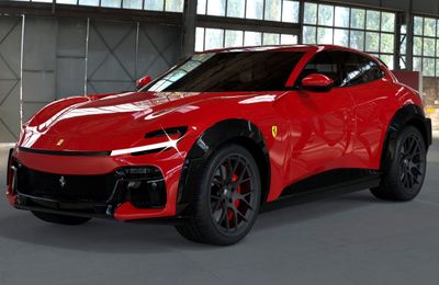 Siêu SUV thể thao Ferrari Purosangue “ngầu” hơn với bản độ mới của Mansory