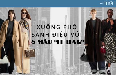 “F5” phong cách xuống phố mùa thu đông 2024 với 5 mẫu “It bag” sành điệu