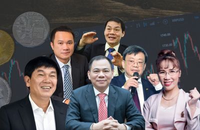Infographic: Tài sản của các tỷ phú Việt Nam thay đổi chóng mặt ra sao trong năm 2024?