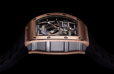 Nhà Richard Mille khoe kỹ thuật cao với RM30-01 Automatic rotor tự động ngắt