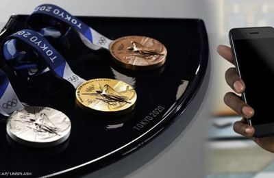 Huy chương Olympic được sản xuất từ 6.21 triệu chiếc điện thoại di động