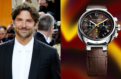 Bradley Cooper trở thành gương mặt đại diện cho đồng hồ Tambour - Louis Vuitton