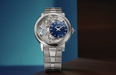 Recital 12 - mẫu đồng hồ sở hữu dây đeo kim loại đầu tiên của thương hiệu BOVET 1822