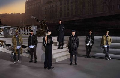 BST Dior Men Thu Đông 2022: Dấu gạch nối giữa quá khứ, hiện tại và tương lai
