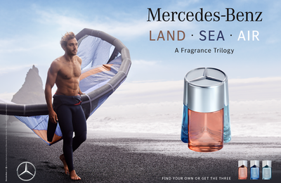 Hành trình khứu giác đa chiều với 3 mùi hương Land, Sea, Air từ Mercedes-Benz Parfums
