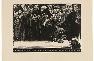 Käthe Kollwitz phản ánh hiện thực qua những tác phẩm in và tranh vẽ u buồn