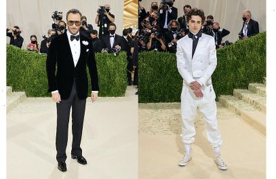 Quý ông lịch lãm, bảnh bao và cá tính trên thảm đỏ MET Gala 2021