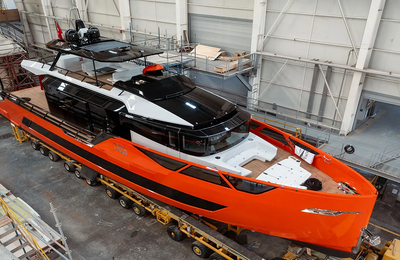 Sarp Yachts hạ thủy du thuyền XSR đầu tiên dài 26m tại Antalya - Thổ Nhĩ Kỳ