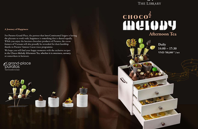 Thăng hoa cùng hương vị chocolate cao cấp trong tiệc trà chiều Choco-Melody